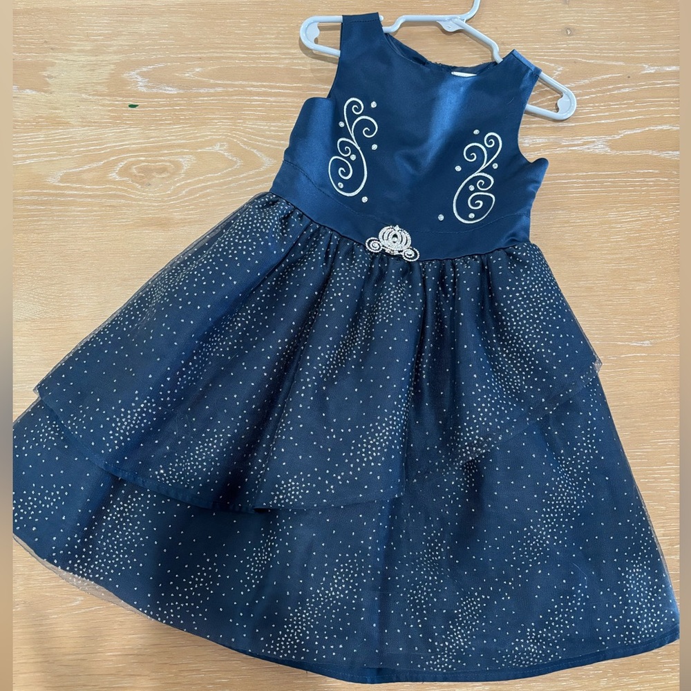 Disney Navy Blue Cinderella Fabric